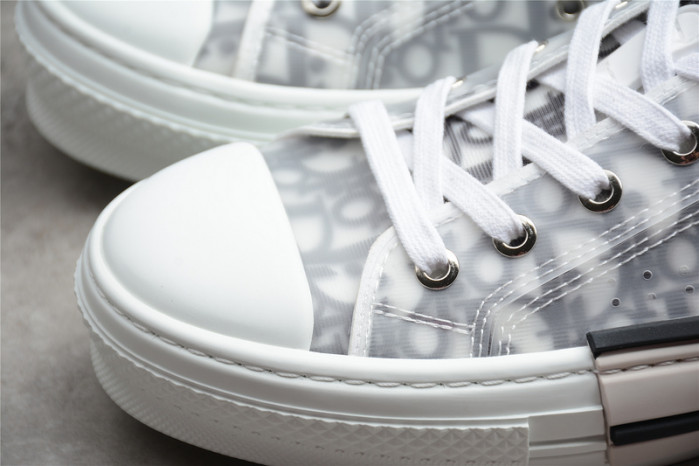 D10R B23 Low Top Logo Oblique Sneakers
