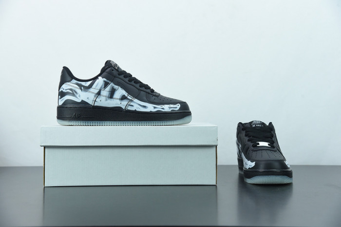 Air Force 1 Low Black Skeleton Halloween (2019) BQ7541 001